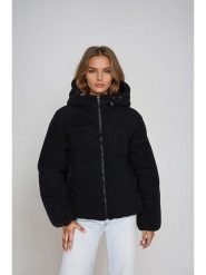 Steve Madden Kurtka zimowa w kolorze czarnym rozmiar: M. Czarne kurtki damskie Steve Madden, na zimę, m, bez wzorów, z puchu, bez kaptura. Za 213.18 zł.