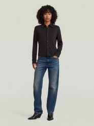 G-Star Dżinsy - Regular fit - w kolorze niebieskim rozmiar: W25/L/32. Niebieskie jeansy damskie G-Star, z podwyższonym stanem. Za 244.95 zł.