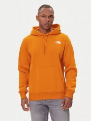 The North Face Bluza Simple Dome NF0A89FC Pomarańczowy Regular Fit. Brązowe bluzy bez kaptura męskie The North Face, m, z syntetyku. Za 299.99 zł.