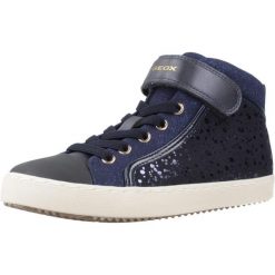 Buty GEOX J KALISPERA GIRL Niebieski. Niebieskie obuwie treningowe damskie Geox, na fitness i siłownię. Za 189.99 zł.