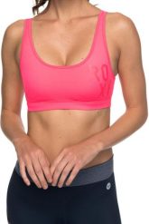 Biustonosz sportowy damski Roxy Tropical Twist. Czerwone biustonosze sportowe damskie Roxy, bez wzorów, z materiału. Za 67.49 zł.