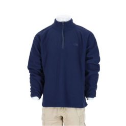 Second life - The North Face bluza polarowa męska - Jak nowy. Niebieskie bluzy bez kaptura męskie The North Face, l, z materiału. Za 127.76 zł.