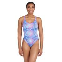Strój pływacki jednoczęściowy damski Zoggs Swim Crazy Masterback. Niebieskie stroje jednoczęściowe damskie ZOGGS, m, bez wzorów. Za 119.99 zł.