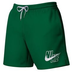 Strój Nike 5 Volley Szorty Zielone. Zielone szorty męskie Nike, z materiału, bez kołnierzyka. Za 177.62 zł.