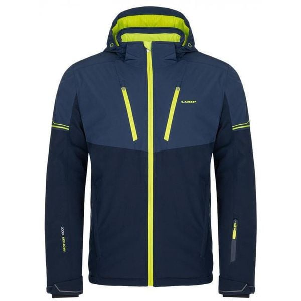 Kurtka narciarska męska Glemo Fobby, wodoodporna, 2XL. Niebieskie kurtki męskie ZEAGLE, m, bez wzorów, bez kaptura, narciarskie. Za 456.99 zł.