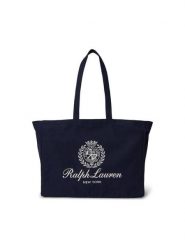 Polo Ralph Lauren Torebka 405P16989001 Czarny. Czarne torebki klasyczne damskie Polo Ralph Lauren, bez wzorów, z materiału, bez dodatków. Za 519.99 zł.