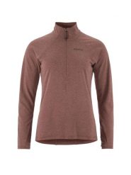 Craft Wool LS Tee W damska koszulka z wełną merino – Rose Brown/Melange. Brązowe t-shirty damskie Craft, xl, bez wzorów, z dżerseju, bez kołnierzyka. Za 382.00 zł.