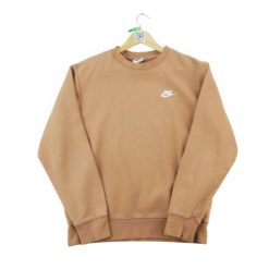 Bluza męska Nike beżowa. Brązowe bluzy sportowe męskie Nike, l. Za 102.20 zł.