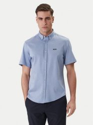 BOSS Koszula ST Motion 50555951 Błękitny Regular Fit. Niebieskie koszule męskie Boss, m, bez wzorów, z bawełny, bez kołnierzyka, bez ramiączek. Za 549.99 zł.