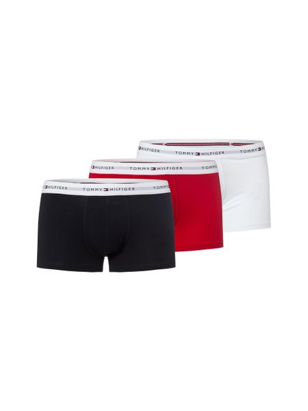 Tommy Hilfiger kąpielówki w 3-paku Mężczyźni Bawełna niebieski|czerwony|biały, XL. Białe kąpielówki męskie Tommy Hilfiger, m, bez wzorów, z bawełny. Za 169.95 zł.