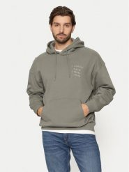 Only & Sons Bluza Aaron 22032544 Szary Oversize. Szare bluzy bez kaptura męskie Only & Sons, l, z bawełny. Za 99.99 zł.