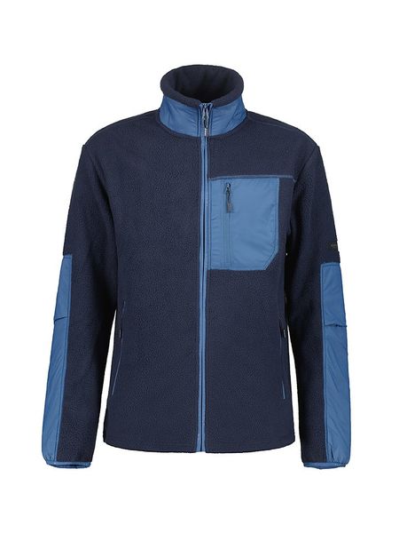 Icepeak Kurtka polarowa "Mohawk" w kolorze granatowym rozmiar: S. Niebieskie kurtki męskie ICEPEAK, s, bez wzorów, z materiału, bez kaptura. Za 201.08 zł.