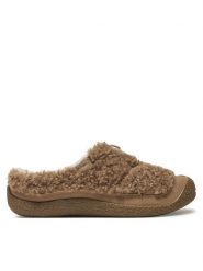 Keen Klapki Howser III 1029435 Brązowy. Brązowe klapki damskie Keen, bez wzorów, z materiału, bez obcasa. Za 199.99 zł.