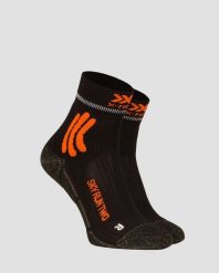 Skarpety X-SOCKS SKY RUN TWO 4.0. Brązowe skarpetki damskie X-Socks, bez wzorów, z materiału. Za 75.00 zł.