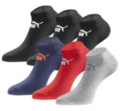 Skarpety Puma Unisex Socks 3-pack 701213401 002 043. Czarne skarpetki męskie Puma, bez wzorów, z bawełny. Za 51.73 zł.