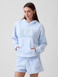 GAP Bluza w kolorze błękitnym rozmiar: XXL. Niebieskie bluzy z kapturem damskie GAP, s, z materiału. Za 119.68 zł.