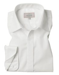 Męska Koszula VICTORIO, Długi Rękaw, SLIM-FIT, Mankiety na Spinki, Écru. Koszule męskie Victorio, m, bez wzorów, z bawełny, bez kołnierzyka, bez ramiączek. Za 185.00 zł.