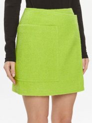 Samsøe Samsøe Spódnica mini Inez F23400012 Zielony Regular Fit. Zielone spódniczki damskie Samsoe & Samsoe, s, bez wzorów, z syntetyku, mini. Za 339.99 zł.