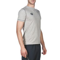 Koszulka sportowa Arena Team Line Ss Tee. Szare t-shirty sportowe męskie Arena, xl, z materiału, bez ramiączek, do pływania. Za 65.05 zł.
