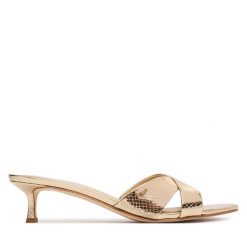 Klapki MICHAEL Michael Kors. Żółte klapki damskie MICHAEL Michael Kors, bez wzorów, bez obcasa. Za 569.99 zł.