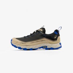 Buty turystyczne męskie Quechua MH900 wodoodporne. Brązowe buty trekkingowe męskie QUECHUA, z kauczuku, bez zapięcia, trekkingowe. Za 419.99 zł.