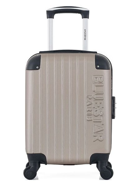 BlueStar Walizka "Bucarest" w kolorze beżowym - 32 x 46 x 20 cm rozmiar: onesize. Brązowe walizki Bluestar, bez wzorów, z materiału. Za 126.99 zł.