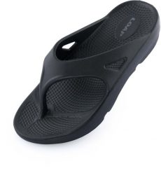 Damskie klapki Loap Kara czarne. Czarne klapki damskie ÀLG, bez wzorów, z materiału, bez obcasa. Za 120.99 zł.