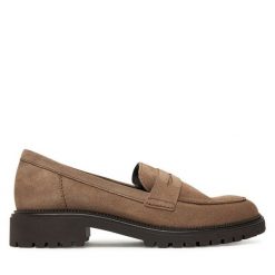 Mokasyny Tamaris. Brązowe mokasyny damskie Tamaris. Za 299.99 zł.