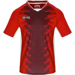 Koszulka piłkarska Keeza Dover Junior. Białe bluzki damskie KEEZA, bez wzorów, sportowe, bez kołnierzyka, bez ramiączek. Za 56.00 zł.