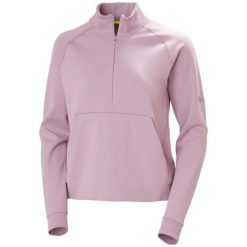 Bluza damska 1/2 zip Helly Hansen HP Tech. Fioletowe bluzy bez kaptura damskie Helly Hansen. Za 430.10 zł.