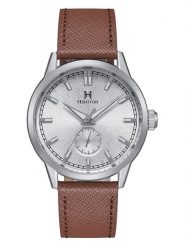 Heritor Zegarek automatyczny "Argento" w kolorze brązowym rozmiar: onesize. Brązowe, analogowe zegarki męskie Heritor, ze stali. Za 543.99 zł.