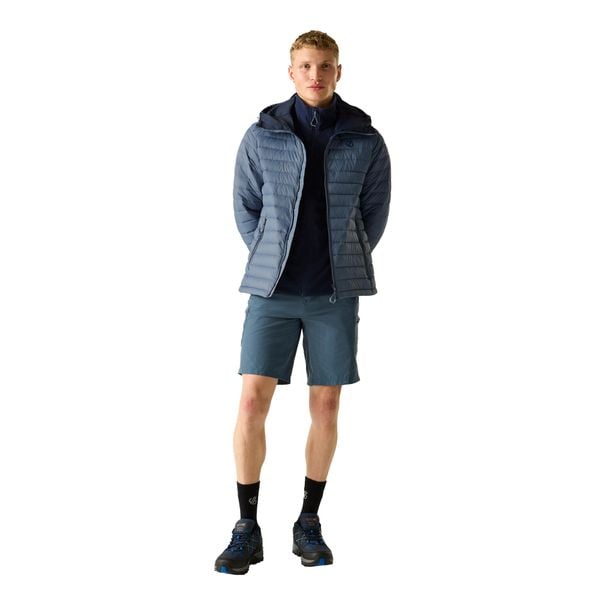 Męska Kurtka Air Lite Baffled Padded Jacket. Białe kurtki męskie Dare 2b, l, bez wzorów, z materiału, z kapturem. Za 596.99 zł.
