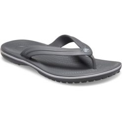 Klapki Crocs Crocband Flip U Dorośli. Szare klapki i japonki męskie Crocs, z materiału. Za 169.99 zł.