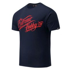 T-shirt Męski koszulka bawełniana EXTREME HOBBY SIGNATURE. Czerwone t-shirty męskie EXTREME HOBBY, m, bez wzorów, z bawełny, bez kołnierzyka. Za 129.00 zł.