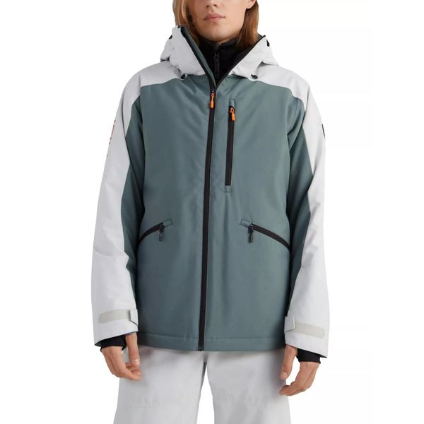 Kurtka narciarska męska O'Neill Diabase. Białe kurtki męskie O'neill, na zimę, m, bez wzorów, sportowe, bez kaptura. Za 839.00 zł.