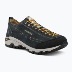 Buty trekkingowe Kimberfeel Folin 2. Zielone buty trekkingowe męskie Kimberfeel, ze skóry, bez zapięcia, trekkingowe. Za 529.99 zł.