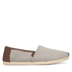 Półbuty Toms. Szare półbuty męskie Toms, bez zapięcia. Za 269.99 zł.