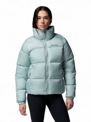 Columbia Kurtka zimowa "Puffect II" w kolorze błękitnym rozmiar: M. Niebieskie kurtki damskie Columbia, na zimę, m, bez wzorów, z puchu, bez kaptura. Za 319.95 zł.