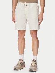 Jack & Jones Szorty materiałowe Jaiden Rocco 12292831 Beżowy Regular Fit. Brązowe szorty męskie Jack & Jones, z bawełny, bez kołnierzyka. Za 129.99 zł.