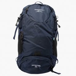 Plecaki Wędrówki Unisex Adventure 40L Wodoodporny. Czarne plecaki damskie SWEDEMOUNT, bez wzorów, z materiału. Za 399.99 zł.