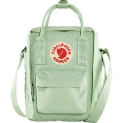 Fjällräven Kanken Sling Miętowy Unisex Torba na zakupy. Zielone torebki klasyczne damskie no name, bez wzorów, bez dodatków. Za 313.99 zł.