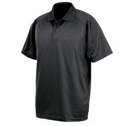 Koszulka Polo AirCool Performance Dla Dorosłych Unisex. Czarne koszulki polo męskie SPIRO, m, bez wzorów, z dzianiny, bez ramiączek. Za 61.99 zł.