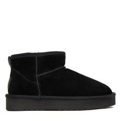 Śniegowce Pepe Jeans. Czarne śniegowce damskie Pepe Jeans, z jeansu. Za 369.99 zł.
