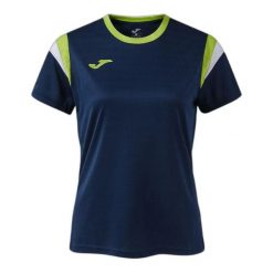 Koszulka tenisowa damska Joma Terra. Niebieskie bluzki sportowe damskie Joma, m, bez wzorów, z materiału, bez ramiączek. Za 119.99 zł.