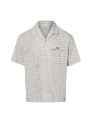 Lacoste koszula z krótkim rękawem Mężczyźni Modern Fit Bawełna biały|brązowy, 45. Białe koszule męskie Lacoste, m, bez wzorów, z bawełny, bez kołnierzyka, bez ramiączek. Za 699.95 zł.