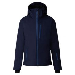Męska kurtka narciarska Bogner. Niebieskie kurtki męskie Bogner, m, bez wzorów, z materiału, eleganckie, bez kaptura. Za 1,759.00 zł.