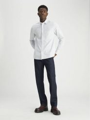 Calvin Klein Dżinsy - Regular fit - w kolorze granatowym rozmiar: W32/L34. Niebieskie jeansy męskie CALVIN KLEIN. Za 344.95 zł.