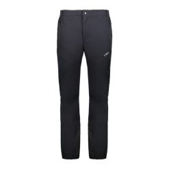 Spodnie softshell męskie CMP Migel Pant. Czarne spodnie materiałowe męskie CMP, bez wzorów, z softshellu, sportowe. Za 361.99 zł.