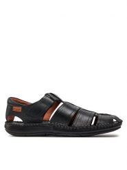 Pikolinos Sandały 06J-5433 Czarny. Czarne sandały męskie Pikolinos, ze skóry, bez zapięcia. Za 359.99 zł.