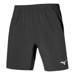 Spodenki męskie Mizuno 8 In Flex. Białe szorty męskie Mizuno, bez wzorów, z elastanu, sportowe. Za 139.99 zł.